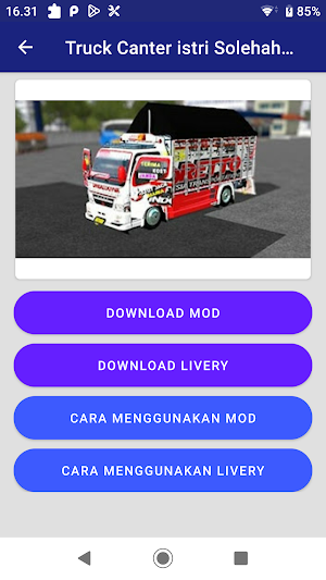 Mod Bussid Truck Umplung Screenshot 3