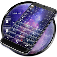 Dialer Theme GlassGalaxy drupe