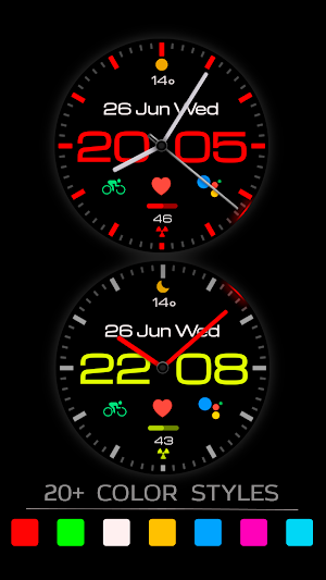 WIN - MOD4 Hybrid watch face Screenshot 1