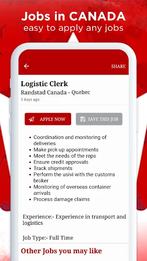 Canada Jobs Hiring : Find Jobs Screenshot 2