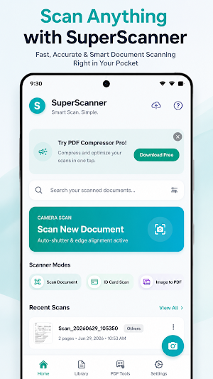 SuperScanner - PDF Doc Scanner Screenshot 0