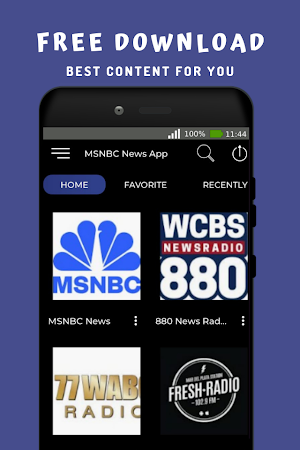MSNBC News App Live Stream For Free New York Live Screenshot 0