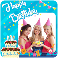 Happy Birthday Photo Frame