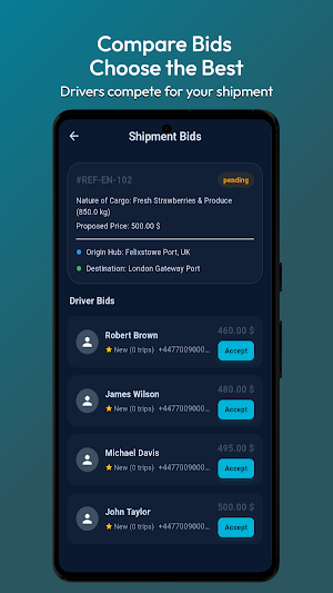 ThiqWay: Freight Load Board Screenshot 2