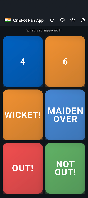 Cricket Stadium Fan Cards Screenshot 0