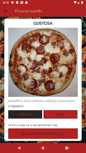 Pizzeria Inzerillo Screenshot 2