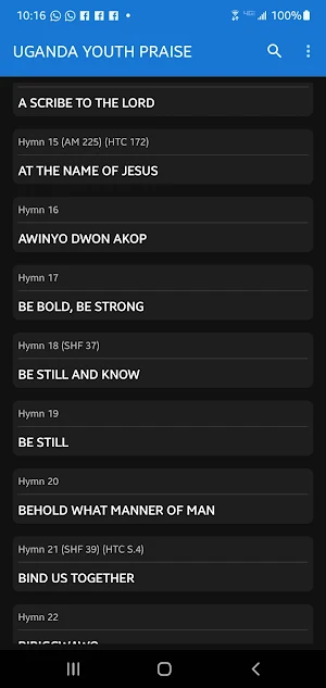 Uganda Youth Praise Screenshot 0