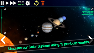 Planet Genesis FREE - solar system sandbox Screenshot 2