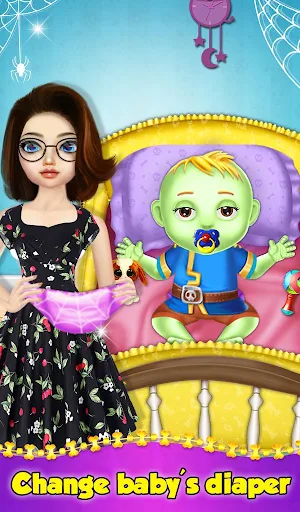 Halloween Baby Daycare Game Screenshot 0