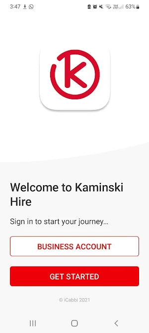 Kaminski Hire Screenshot 0