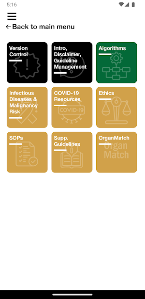 TSANZ Clinical Guidelines Screenshot 1