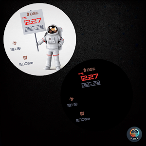 Space Wanderer - watch face Screenshot 2