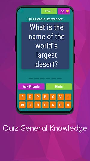 Quiz General Knowledge Screenshot 3