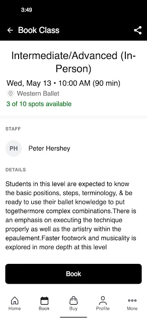 Western Ballet Screenshot 2