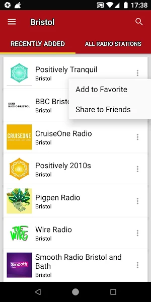 Bristol Radio Stations - UK Screenshot 1