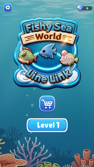 Fishy Sea World Line Link Screenshot 0