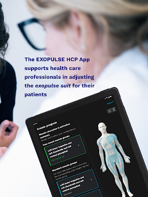 EXOPULSE HCP App Screenshot 1