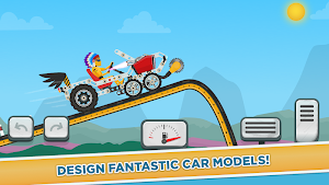 Car Builder and Racing Game for Kids Screenshot 0