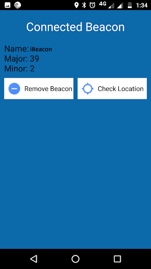 Beacon Device Location Finder Screenshot 3
