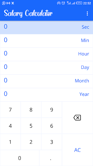 Salary Calculator 2021 Screenshot 0