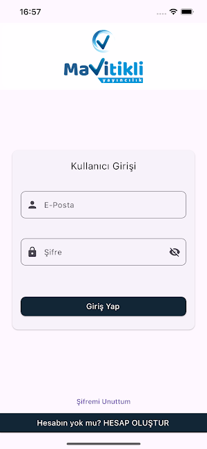 Mavitikli Optik Okuma Screenshot 0