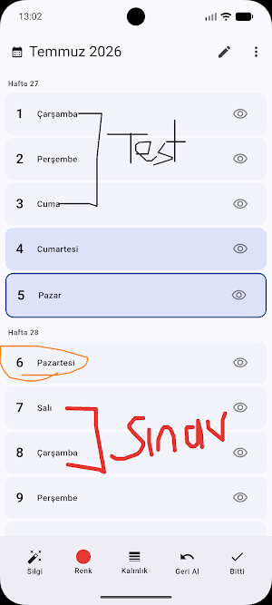Finger Note Screenshot 1