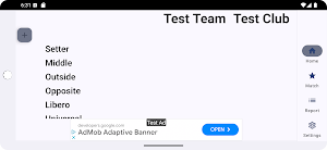 VolleyScout Screenshot 1