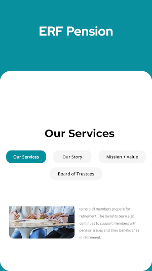 ERF PENSION Screenshot 2