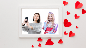 Top Selfie With Cosmic Girls Screenshot 2
