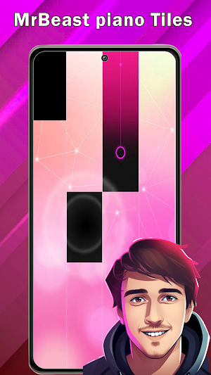 MrBeast piano Tiles Screenshot 1