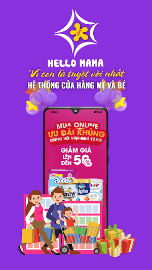 Hello Mama – Sữa bỉm, phụ kiện Screenshot 1