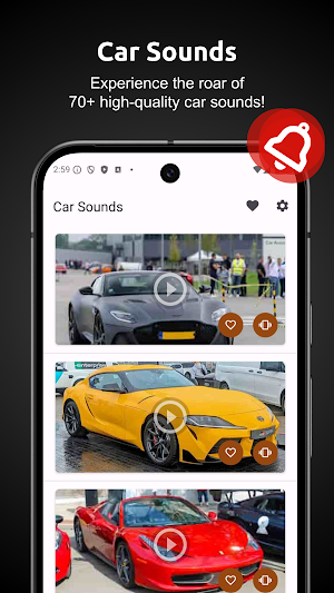 Car Sounds: Engine, Ringtones Screenshot 0