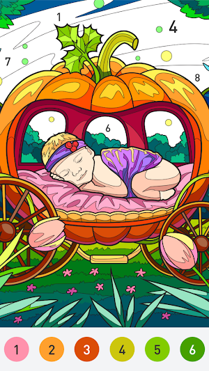 Fancy Color - Paint By Number Screenshot 3