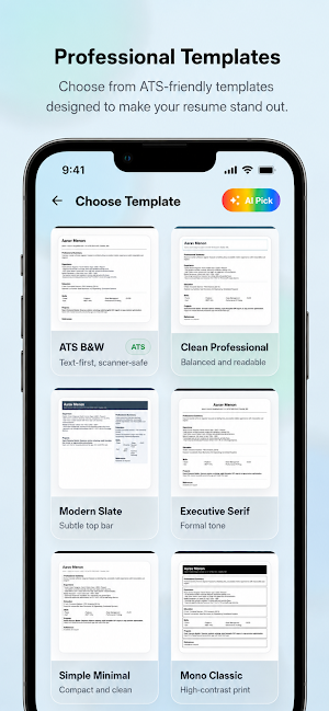 ATS Resume Builder - PDF Tools Screenshot 1