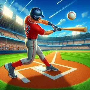Baseball Game : BASEBALL 9 3D Screenshot 0