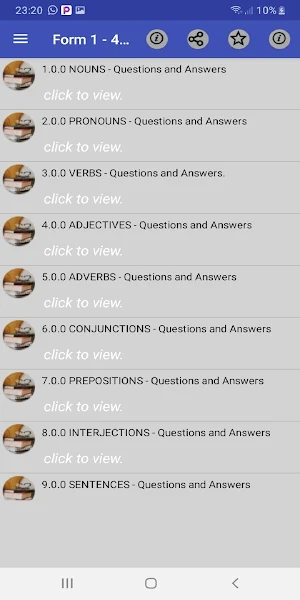 English; Topical Questions Screenshot 0