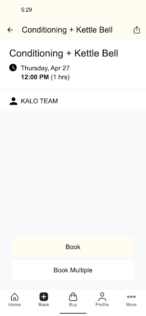 KALO Fitness & Yoga Screenshot 2