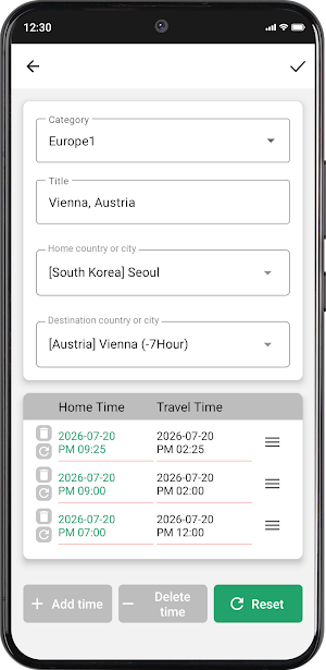 TimeDiff Note Screenshot 3