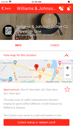 Indy Coffee Guide Screenshot 2