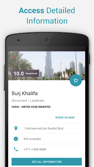 Dubai Offline City Map Screenshot 2