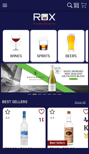 Rox Fine Wine & Spirits Screenshot 2