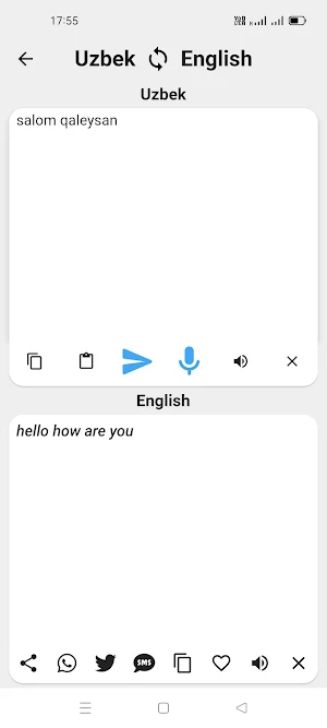 Uzbek To English Translator Screenshot 1