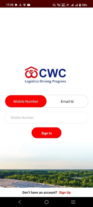 CWC - Attendance Application Screenshot 0