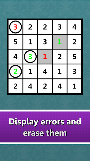 LogiBrain Hitori Screenshot 3