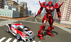 Robot Car War Transform Fight Screenshot 1