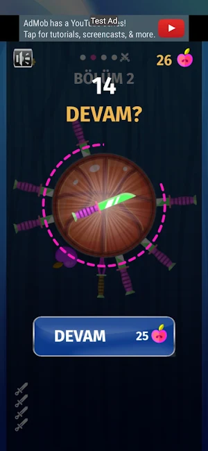 Kasatura - Bıçak oyunu Screenshot 2