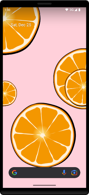 Oranges Live Wallpaper Screenshot 0