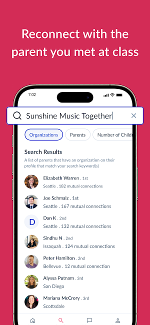 VISIBLE - The Parent Network Screenshot 1