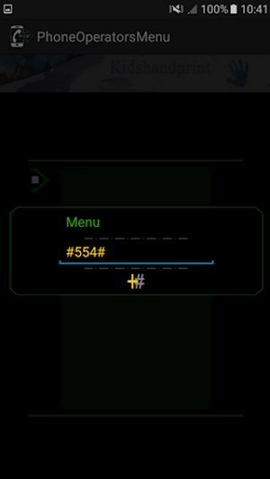 Phone Operators Menu Pro Screenshot 2