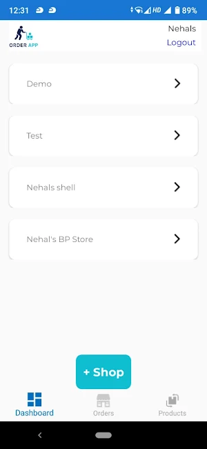 Nehals Order App Screenshot 3